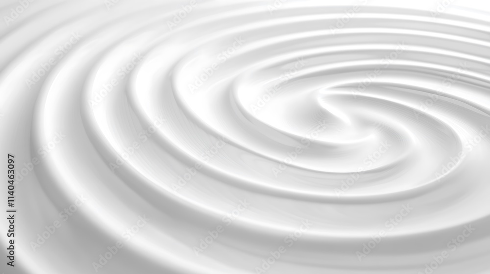 Swirling Cream Texture: A Close-Up 3D Render. AI Generated Swirling Cream Texture: A Close-Up 3D Render. AI Generated