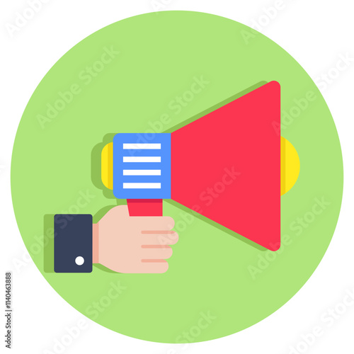 Premium download icon of announcer