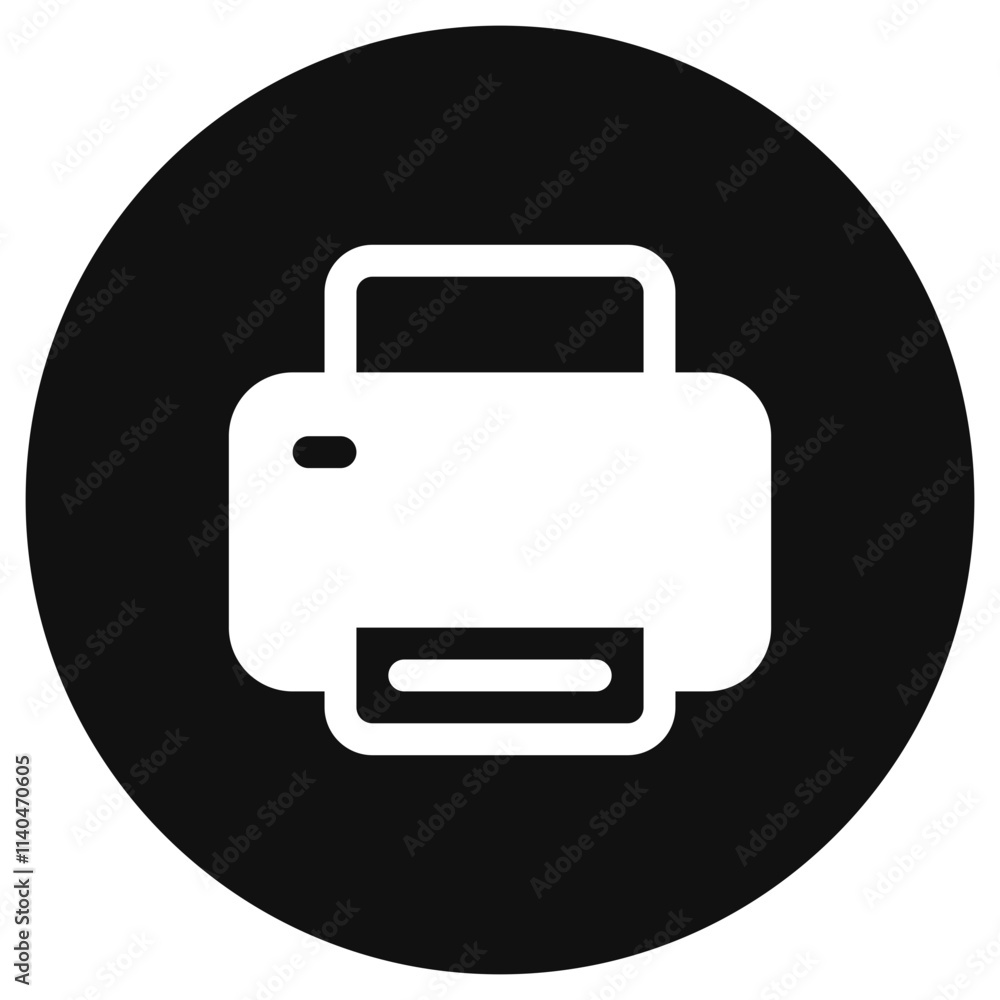 Editable vector print printer icon. Part of a big icon set family. Perfect for web and app interfaces, presentations, infographics, etc Editable vector print printer icon. Part of a big icon set family. Perfect for web and app interfaces, presentations, infographics, etc