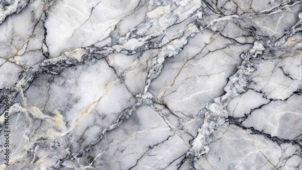 Stunning aerial marble texture background with white and gray veins Stunning aerial marble texture background with white and gray veins