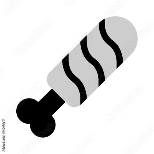bone icon with bulk style, perfect for user interface projects