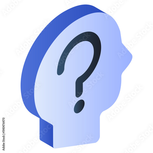 Premium download icon of query