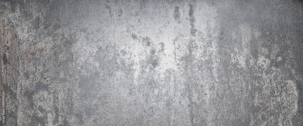 Obraz premium Metal surface showing weathered texture and subtle color variations in industrial grunge setting.
