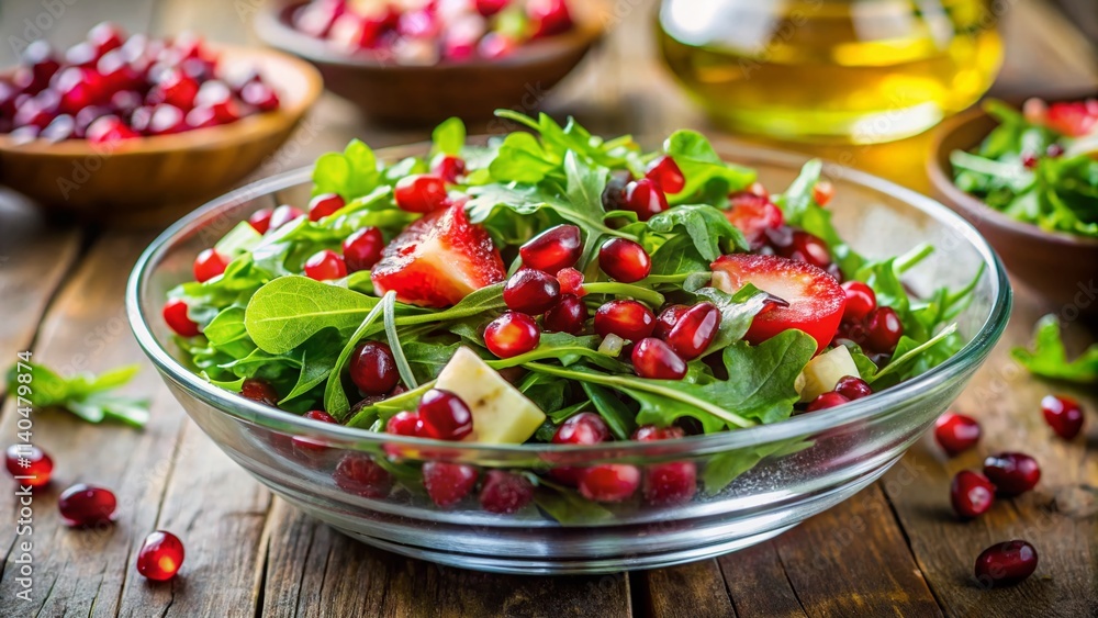 Long Exposure Pomegranate Salad Photography: Vibrant Juicy Seeds, Delicious Healthy Recipe, Food Photography, Stunning Visuals Long Exposure Pomegranate Salad Photography: Vibrant Juicy Seeds, Delicious Healthy Recipe, Food Photography, Stunning Visuals