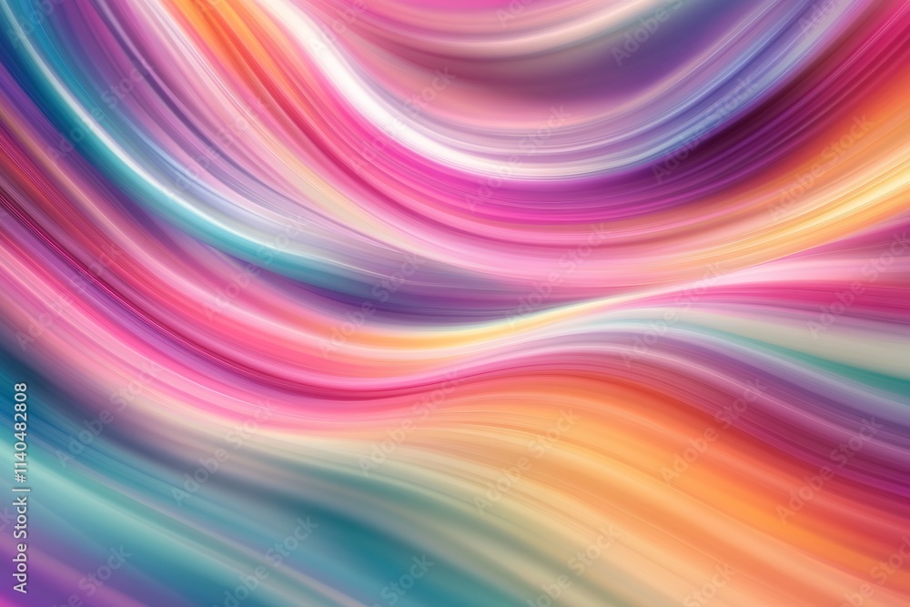 Colorful swirling abstract background with smooth waves Colorful swirling abstract background with smooth waves