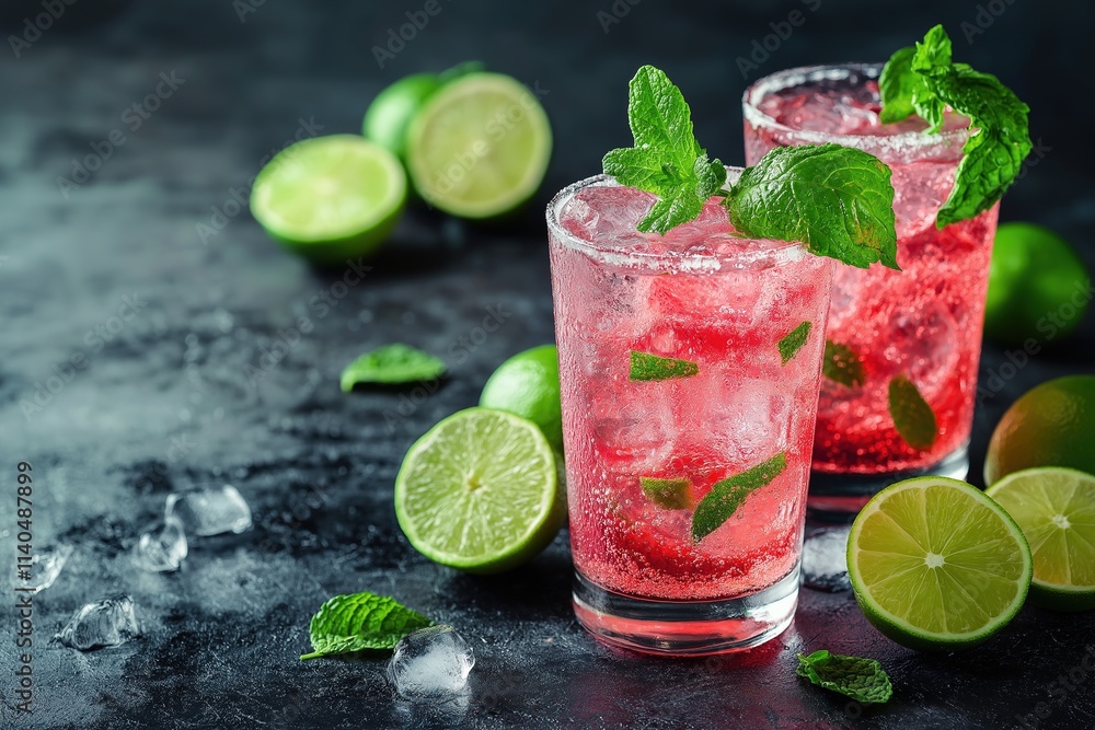 Crafting delicious dirty dump cocktails with fresh ingredients at a lively bar setting