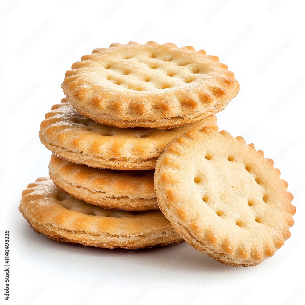 Short pastry cookies isolated white. Short pastry cookies isolated white.