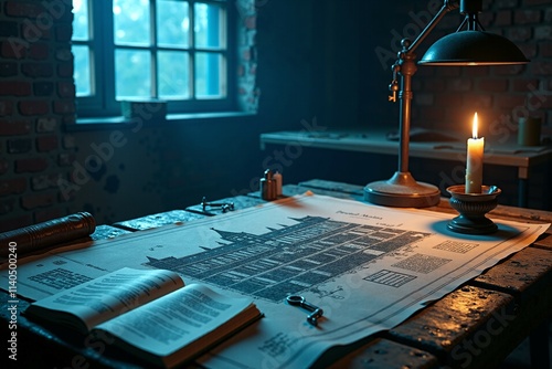 The Mysterious Blueprint