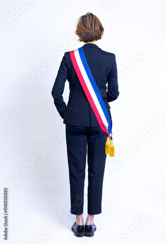 Konstfotografi Maire, représentante d'une ville ou commune de France ou d'intercommunalité