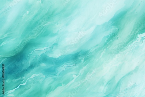 Aquamarine background. Abstract aquamarine watercolor background