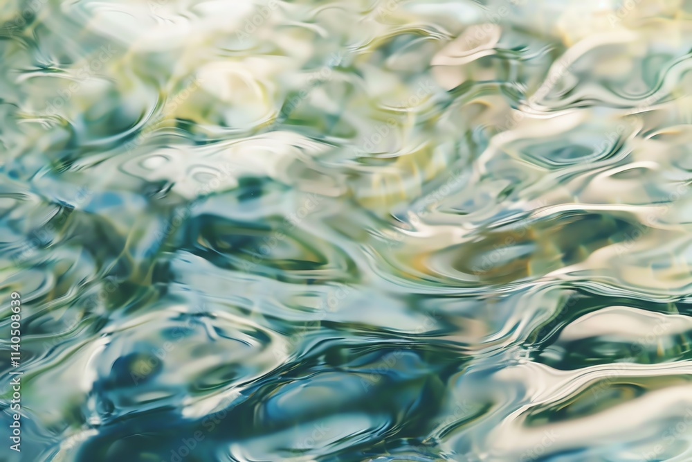 Abstract water surface with soft waves and reflections creates a serene and calming atmosphere, perfect for artistic projects. Abstract water surface with soft waves and reflections creates a serene and calming atmosphere, perfect for artistic projects.