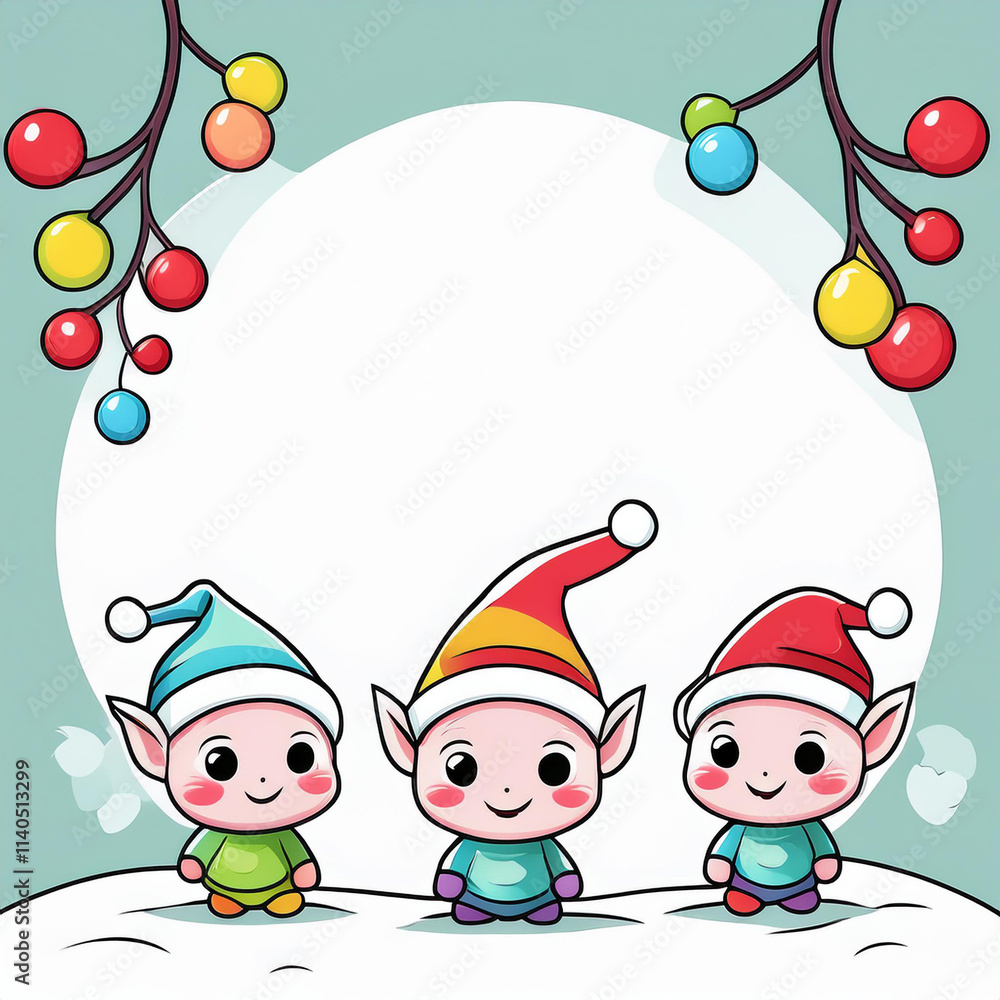Cute Christmas Elves Cute Christmas Elves