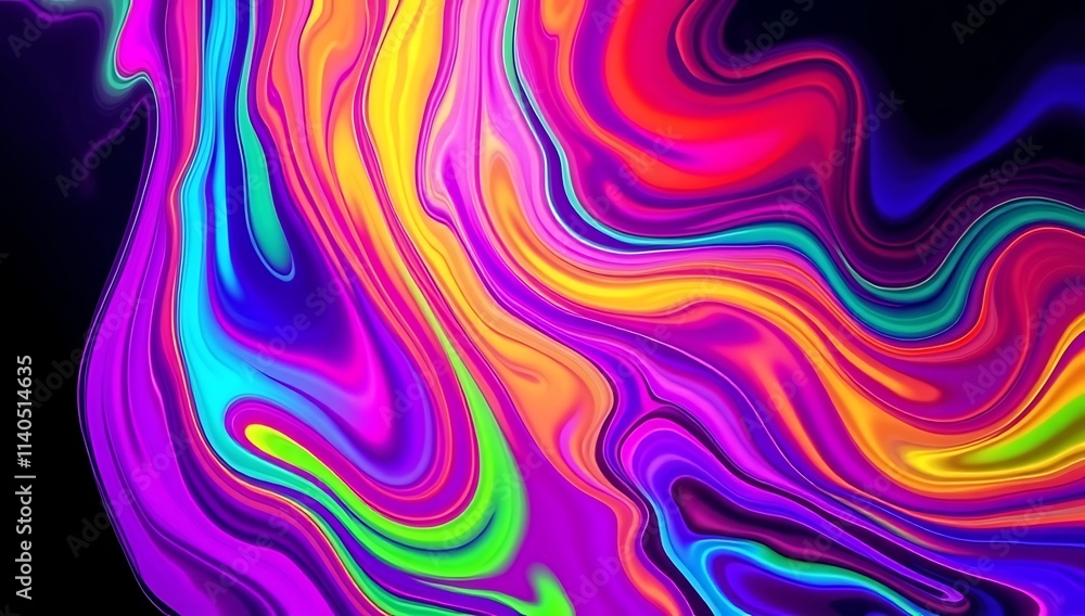 Vibrant Swirling Colors Abstract Liquid Art Design Vibrant Swirling Colors Abstract Liquid Art Design