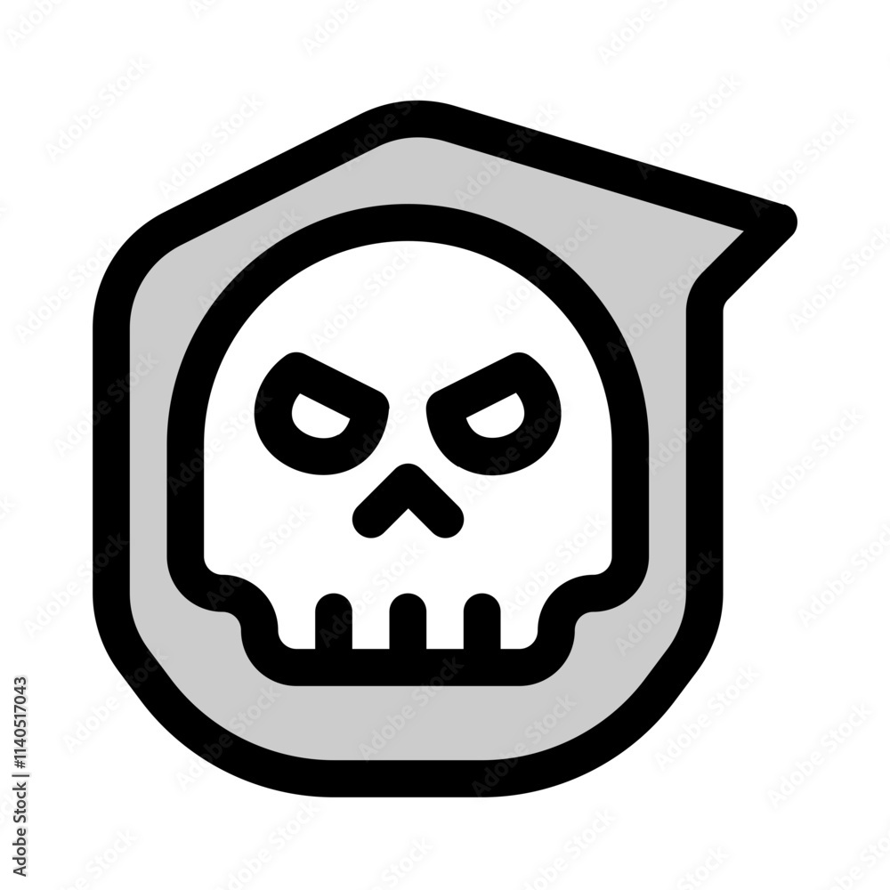 gangster devil icon with duotone style, perfect for user interface projects gangster devil icon with duotone style, perfect for user interface projects