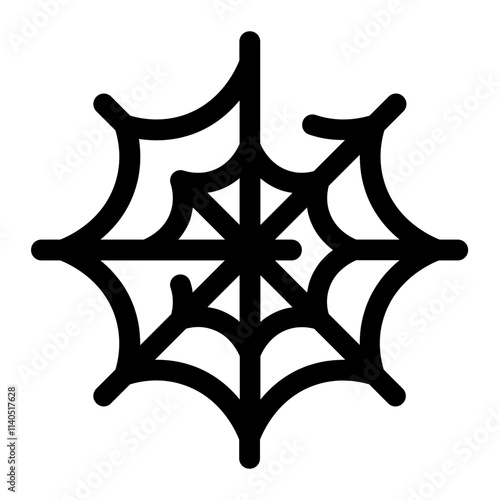 spiders nest icon with glyph style, perfect for user interface projects