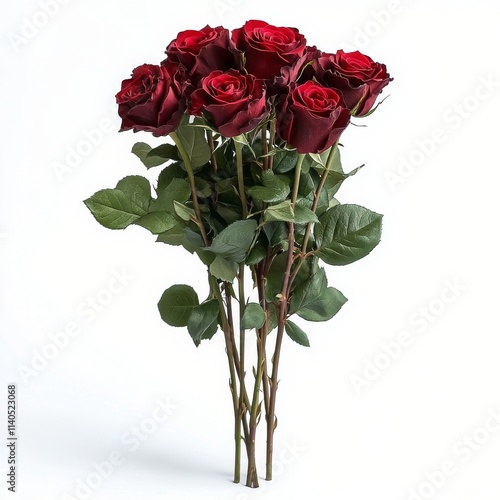 Beautiful bouquet of red roses arranged elegantly for a special occasion