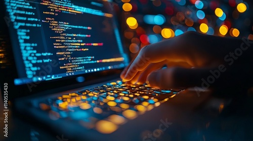 Dynamic interaction with a keyboard in a digital environment during nighttime