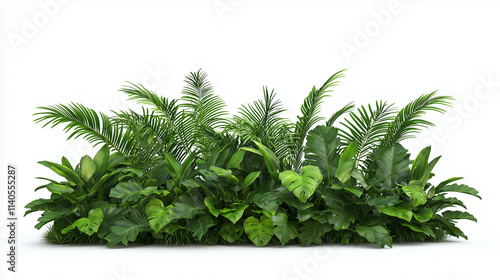 Lush Tropical Foliage: A vi...