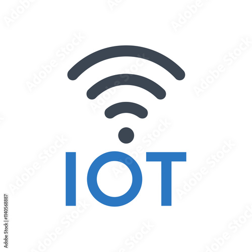 IoT Signal Connectivity Icon