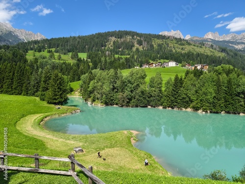 Canvas Print dolomitten