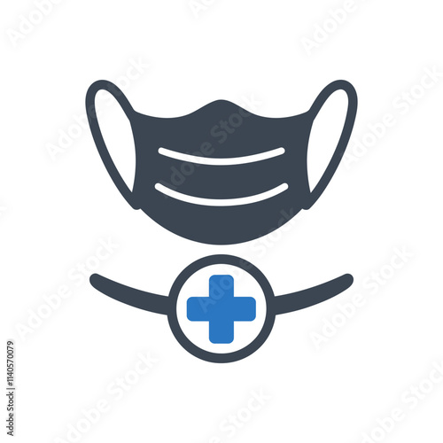 Medical Mask Protection Icon