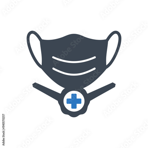 Protective Face Mask Icon