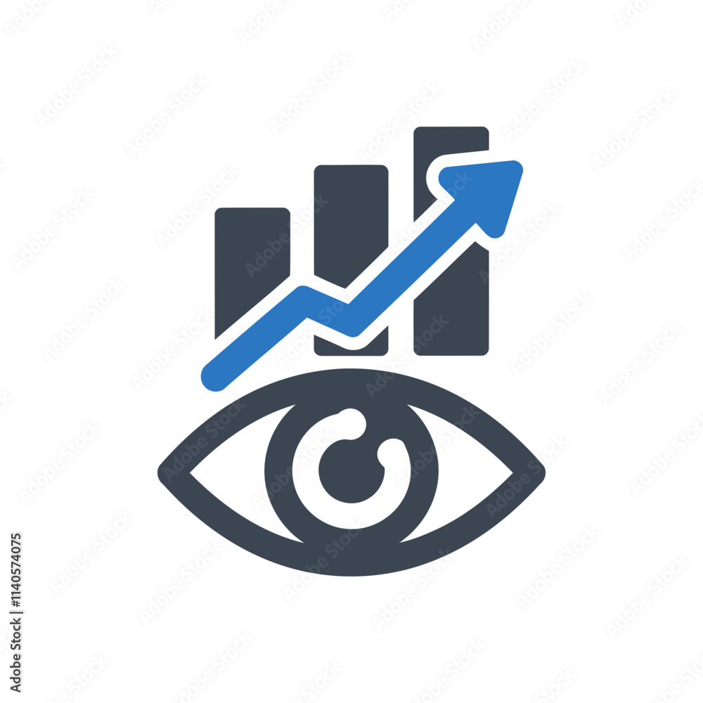 Growth Data Analytics Icon Growth Data Analytics Icon