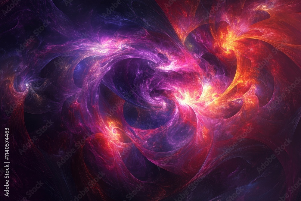 A fluid abstract design with swirling patterns of rich purple, red, and pink colors, resembling marble or a cosmic nebula A fluid abstract design with swirling patterns of rich purple, red, and pink colors, resembling marble or a cosmic nebula