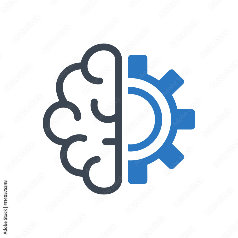 Brain Engine Integration Icon Brain Engine Integration Icon