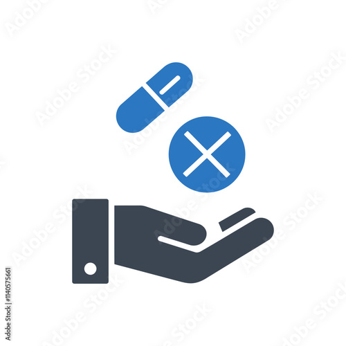 Medication Rejection Support Icon