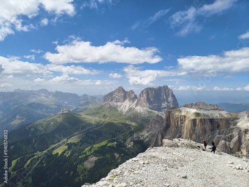 Bild auf Leinwand dolomitten