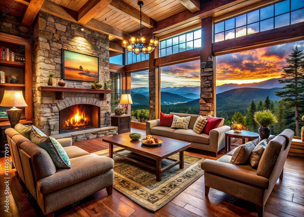 Mountain Home Decor Ideas: Cozy Cabin & Rustic Lodge Interior Design Inspiration Mountain Home Decor Ideas: Cozy Cabin & Rustic Lodge Interior Design Inspiration