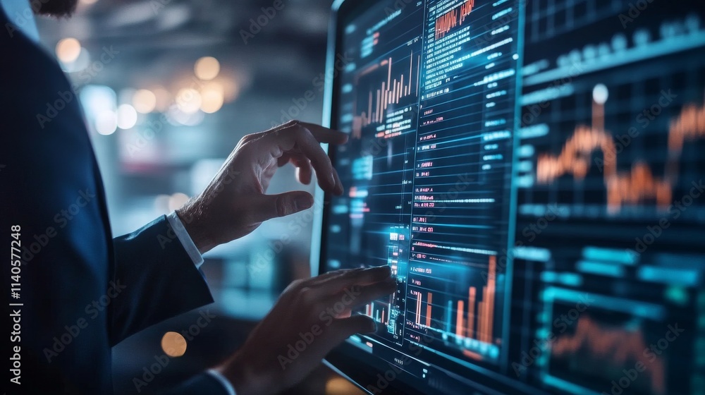 Business man and robot hand touch digital screen of AI icon artificial intelligence concept, big data, science, innovation technology, cloud computing, futuristic, internet network communication Business man and robot hand touch digital screen of AI icon artificial intelligence concept, big data, science, innovation technology, cloud computing, futuristic, internet network communication