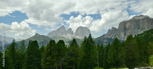 Canvas Print dolomitten