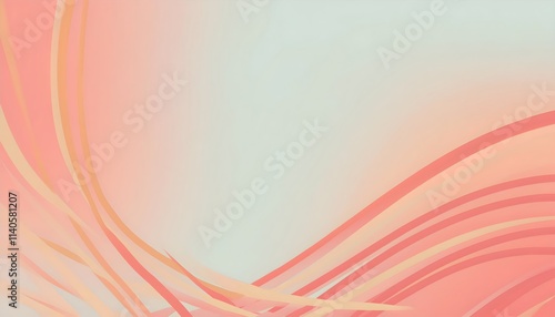 The pastel colors and fluid movement give this abstract art a dreamlike quality