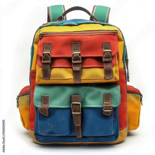 Colorful and modern backpack designed for everyday use and style