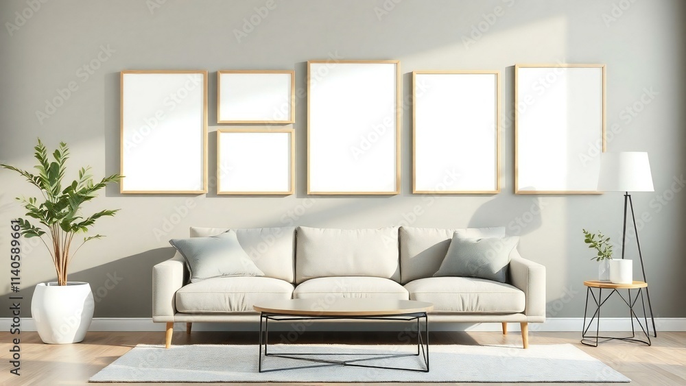 modern living room with sofa modern living room with sofa
