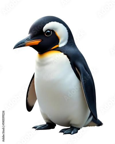 Wallpaper Mural Penguin transparent image. Ai generated Torontodigital.ca