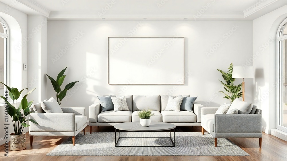 modern living room with sofa modern living room with sofa