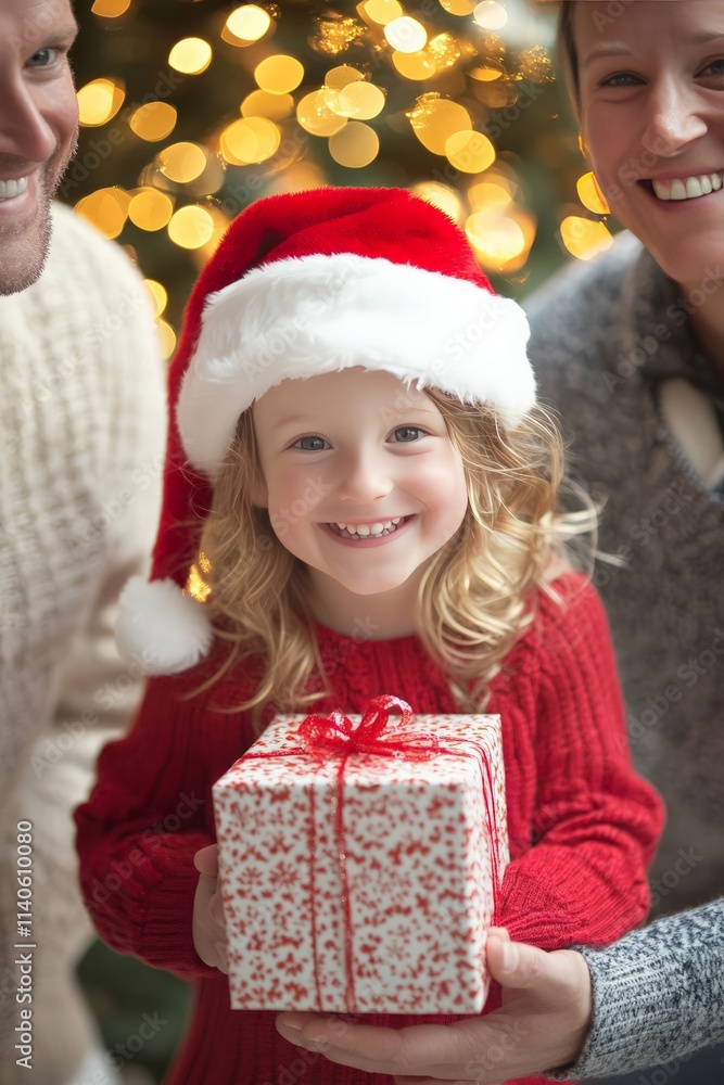 Joyful family christmas celebration home photography festive setting close-up family bonding Joyful family christmas celebration home photography festive setting close-up family bonding