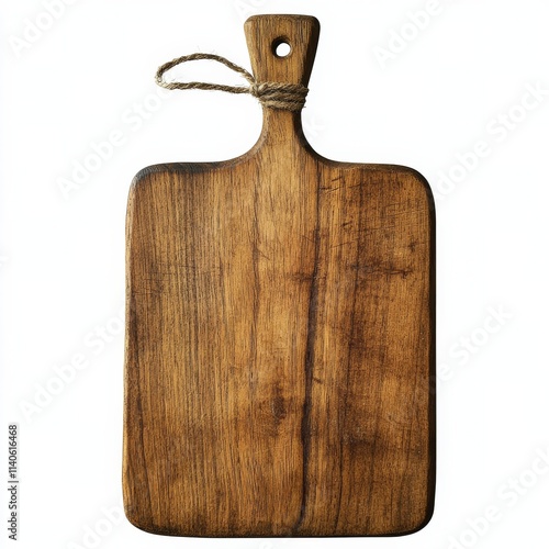 Crafted wooden cutting board for kitchen use, ideal for food preparation and ...