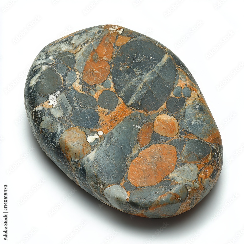 Colorful agate stone displaying unique patterns and hues from natures artistry Colorful agate stone displaying unique patterns and hues from natures artistry