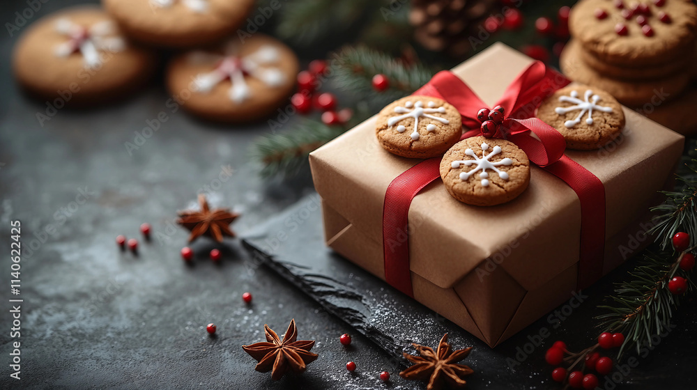 christmas tree with gifts, christmas cookies with chocolate christmas tree with gifts, christmas cookies with chocolate
