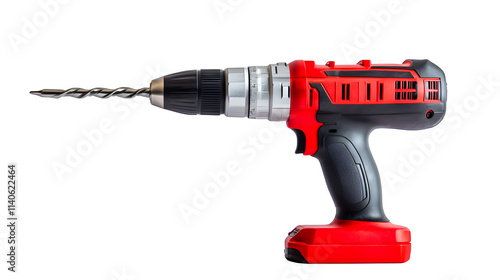 Drill on Transparent Background, Isolated