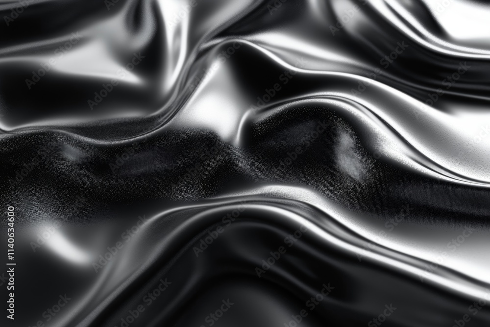 Fototapeta premium polished flow, grainy rough texture, basic monochrome, Generative AI