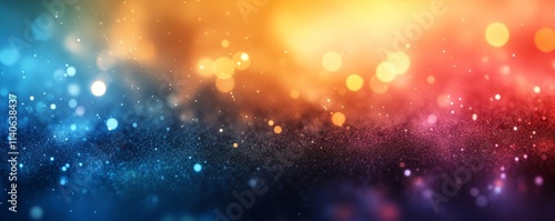 luminous hue shift with grainy noise, summer, Generative AI