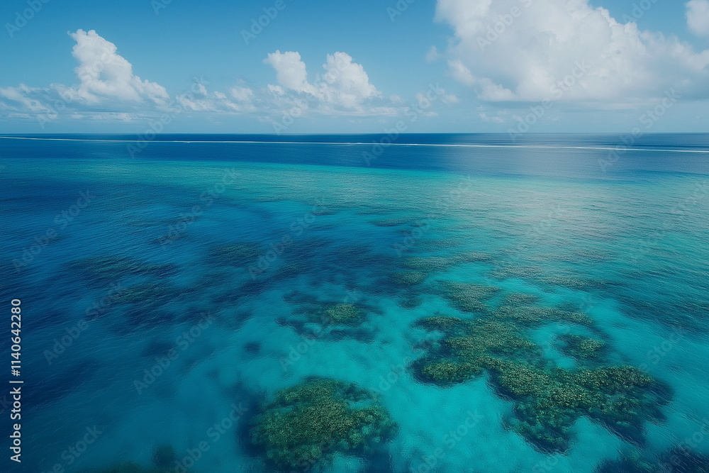 Exploring vibrant coral reefs tropical ocean aerial photography clear waters bird's eye view marine life wonders Exploring vibrant coral reefs tropical ocean aerial photography clear waters bird's eye view marine life wonders