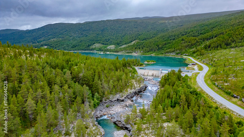 Heggjebottvatnet in Norwegen photo