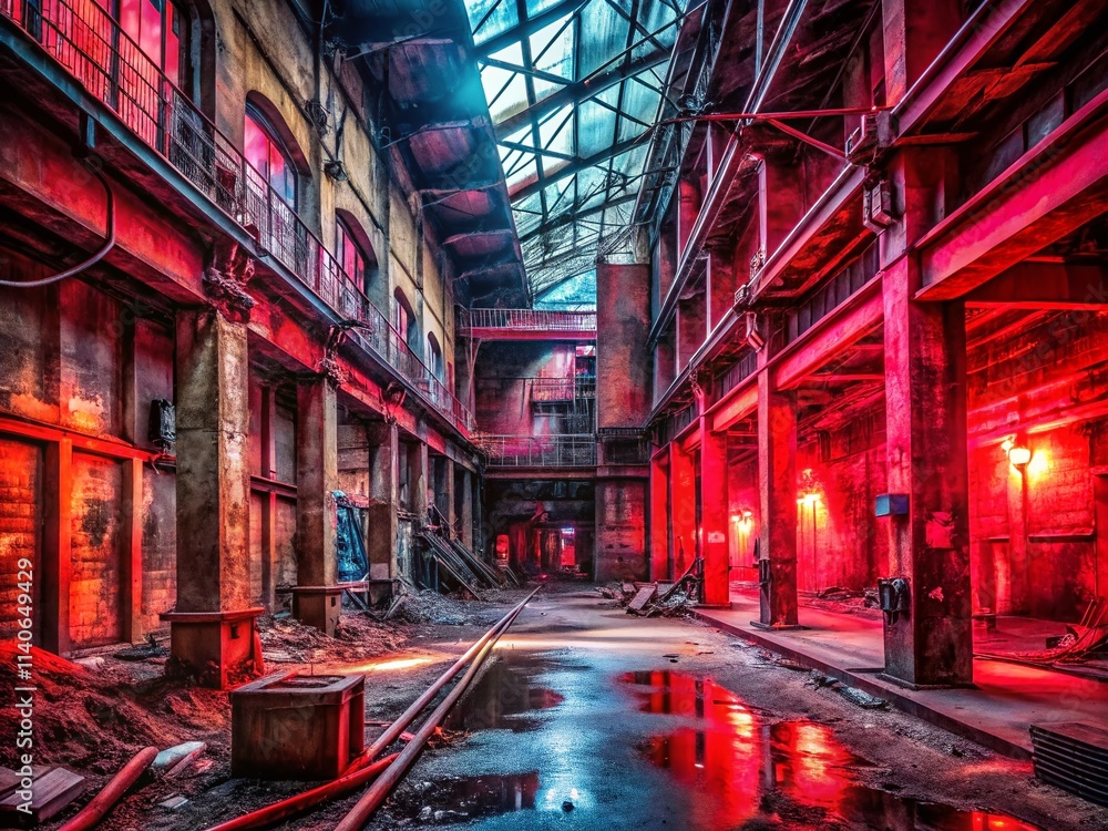 Red Urban Exploration Photography: Cool Backgrounds, Abandoned Places, Industrial Decay, Grunge Textures Red Urban Exploration Photography: Cool Backgrounds, Abandoned Places, Industrial Decay, Grunge Textures