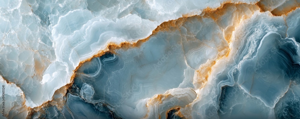 Fototapeta premium marble designs with light accents, Generative AI
